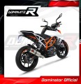 390 DUKE EXHAUST KTM Muffler Auspuff Sportauspuff Silencer Echappement Silencieux Scarico Scarichi Escape Wydech Tłumik HP3 2017 - 2020 Dominator 2