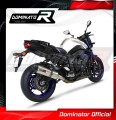 FZ 8 N / FZ8 S FAZER EXHAUST Yamaha Muffler Auspuff Sportauspuff Silencer Echappement Silencieux Scarico Scarichi Escape Wydech Tłumik Carbon End Cap HP1 2010 - 2016 DOMINATOR 2