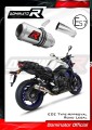 escape silenciador DOMINATOR homologado GP compatible con la motocicleta FZ 8 N / FZ8 S FAZER 2010  2016