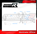 exhaust muffler DOMINATOR homologated road legal OVAL fits to FZ 8 N / FZ8 S FAZER 2010  2016