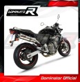 exhaust muffler DOMINATOR ROUND fits to Honda CB 600F HORNET 1998  2002 3