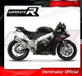 escape silenciador DOMINATOR HP1 compatible con la motocicleta Aprilia RSV 4 R APRC Factory 2011  2015 4