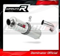 escape silenciador DOMINATOR homologado redondo compatible con la motocicleta Suzuki DL 1050 VStrom / XT 2020  2024 2