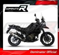 escape silenciador DOMINATOR homologado redondo compatible con la motocicleta Suzuki DL 1050 VStrom / XT 2020  2024 4