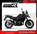 escape silenciador DOMINATOR homologado oval compatible con la motocicleta Suzuki DL 1050 VStrom / XT 2020  2024 4