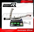 SUZUKI DL 1050 V-strom 2020 - 2021 Exhaust Cat Eliminator Catalyst Catalytic Converter Linkpipe Decat De-cat Downpipe DOMINATOR 6