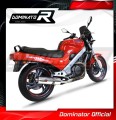 exhaust muffler DOMINATOR ROUND fits to Honda NTV 650 REVERE 1988  1997 3