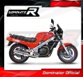 escape silenciador DOMINATOR redondo compatible con la motocicleta Honda NTV 650 REVERE 1988  1997 4