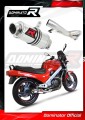 escape silenciador DOMINATOR GP1 compatible con la motocicleta Honda NTV 650 REVERE 1988  1997