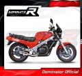 escape silenciador DOMINATOR GP1 compatible con la motocicleta Honda NTV 650 REVERE 1988  1997 4