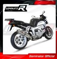 exhaust muffler DOMINATOR ROUND fits the motorcycle BMW K1200R 2005   2009 2