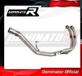 exhaust manifold header DOMINATOR  fits the motorcycle TRK 502 X 2018   2021 2