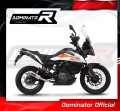 complete exhaust system with muffler DOMINATOR Full System GP1 fits to KTM 390 Adventure 2020  2023