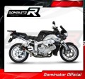 escape silenciador DOMINATOR GP1 negro compatible con la motocicleta BMW K1200R 2005  2009 2