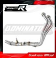 colector de escape DOMINATOR  compatible con la motocicleta CB 500 F 2016  2019 2
