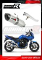 escape silenciador DOMINATOR HP1 compatible con la motocicleta Suzuki GSF 650 BANDIT N / S 2005  2006