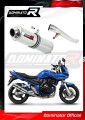 exhaust muffler DOMINATOR ROUND fits the motorcycle Suzuki GSF 650 BANDIT N / S 2005   2006