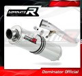exhaust muffler DOMINATOR ROUND fits the motorcycle Suzuki GSF 650 BANDIT N / S 2005   2006 2