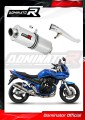 escape silenciador DOMINATOR oval compatible con la motocicleta Suzuki GSF 650 BANDIT N / S 2005  2006