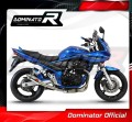 escape silenciador DOMINATOR GP1 compatible con la motocicleta Suzuki GSF 650 BANDIT N / S 2005  2006 4