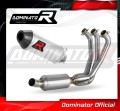 sistema de escape completo con silenciador DOMINATOR Full System HP3 compatible con la motocicleta Yamaha MT 09 2021  2023 2