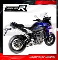 complete exhaust system with muffler DOMINATOR Full System HP3 fits to Yamaha MT 09 TRACER 900 2015  2020