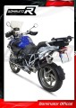escape silenciador DOMINATOR P7 negro compatible con la motocicleta BMW R1200GS 2008  2009