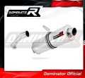 escape silenciador DOMINATOR oval compatible con la motocicleta BMW R1200GS 2010  2012 2