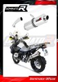 exhaust muffler DOMINATOR oval fits the motorcycle BMW R1200GS Adventure 2010   2012