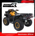 escape silenciador DOMINATOR HP7 compatible con la motocicleta Can am Outlander 650 2013  2017 3