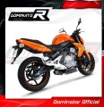 Kawasaki ER - 6 N / F 650 2009 - 2011 wydech Tłumik GP1 BLACK + dB killer medium