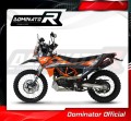 exhaust muffler DOMINATOR HP1 BLACK fits to KTM 690 ENDURO R 2019  2020 2