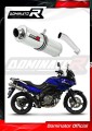 escape silenciador DOMINATOR redondo compatible con la motocicleta Suzuki DL 650 VStrom 2004  2006