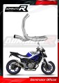 decat silenciador central DOMINATOR Mid Pipe compatible con la motocicleta SUZUKI SFV 650 GLADIUS 2009  2015