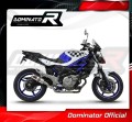 decat silenciador central DOMINATOR Mid Pipe compatible con la motocicleta SUZUKI SFV 650 GLADIUS 2009  2015 4