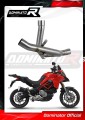 decat silenciador central DOMINATOR Mid Pipe compatible con la motocicleta Ducati Multistrada 950 / 950 S 2017  2020