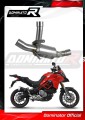 decat silenciador central DOMINATOR Mid Pipe compatible con la motocicleta Ducati Multistrada 950 / 950 S 2017  2020