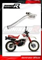 colector de escape DOMINATOR  compatible con la motocicleta Yamaha XT 600 TENERE 1987  1989