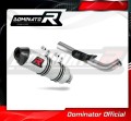 escape silenciador DOMINATOR MX2 compatible con la motocicleta Yamaha RAPTOR 700 R 2015  2021 2