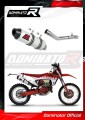 escape silenciador DOMINATOR MX2 compatible con la motocicleta GAS GAS EC 350 F 2021  2022