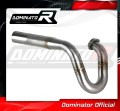 colector de escape DOMINATOR  compatible con la motocicleta Honda CRF 450 R RX 2021 Head Pipe Header Collector  2