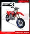 colector de escape DOMINATOR  compatible con la motocicleta Honda CRF 450 R RX 2021 Head Pipe Header Collector  3