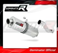 escape silenciador DOMINATOR oval compatible con la motocicleta Yamaha XT 600 TENERE 1987  1989 2