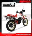 escape silenciador DOMINATOR oval compatible con la motocicleta Yamaha XT 600 TENERE 1987  1989 3