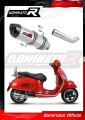 exhaust muffler DOMINATOR HP1 fits to Piaggio Vespa GTS 125 2007  2012
