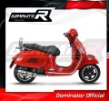 exhaust muffler DOMINATOR HP1 fits to Piaggio Vespa GTS 125 2007  2012 4