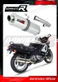 escape silenciador DOMINATOR oval compatible con la motocicleta Honda CBR 600 F1 1987  1990