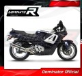 escape silenciador DOMINATOR redondo compatible con la motocicleta Honda CBR 600 F1 1987  1990 4