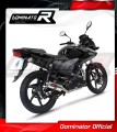 sistema de escape completo con silenciador DOMINATOR Full System GP1 compatible con la motocicleta Honda CBF 125 2009  2014 3