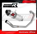 sistema de escape completo con silenciador DOMINATOR Full System HP3 compatible con la motocicleta Honda CBF 125 2009  2014 2